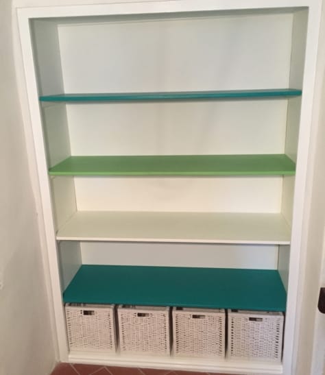 Transformation cabinet / bookcase