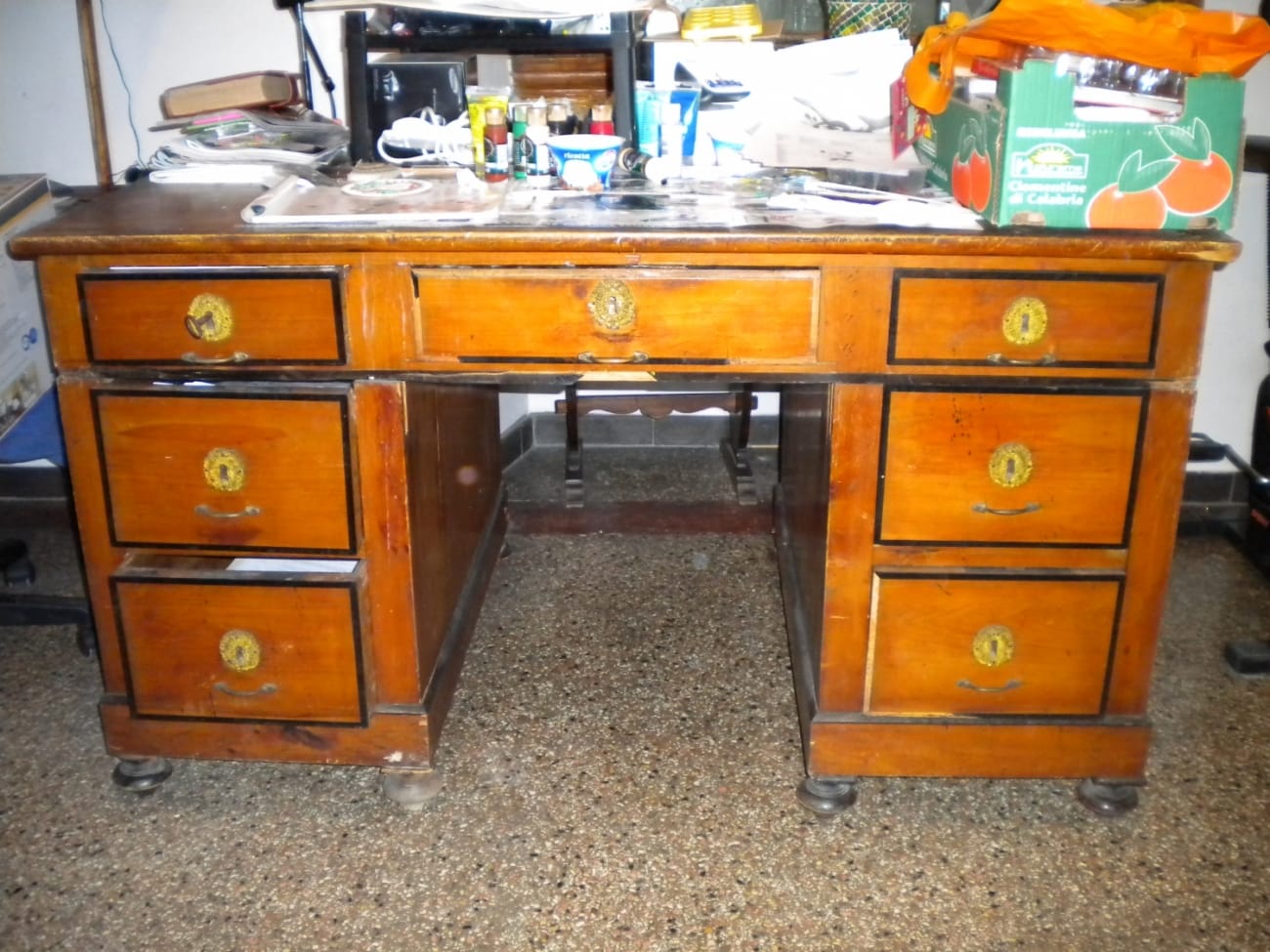 Desk Jane Harman storage and furniture restoration in Florence